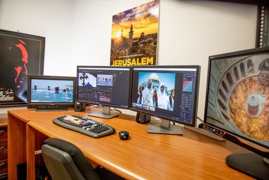 Video editing in Israel and Palestine