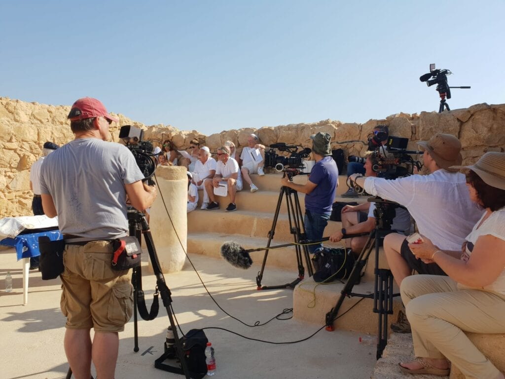 Assistance for visiitng camera crews in Israel and Palestine